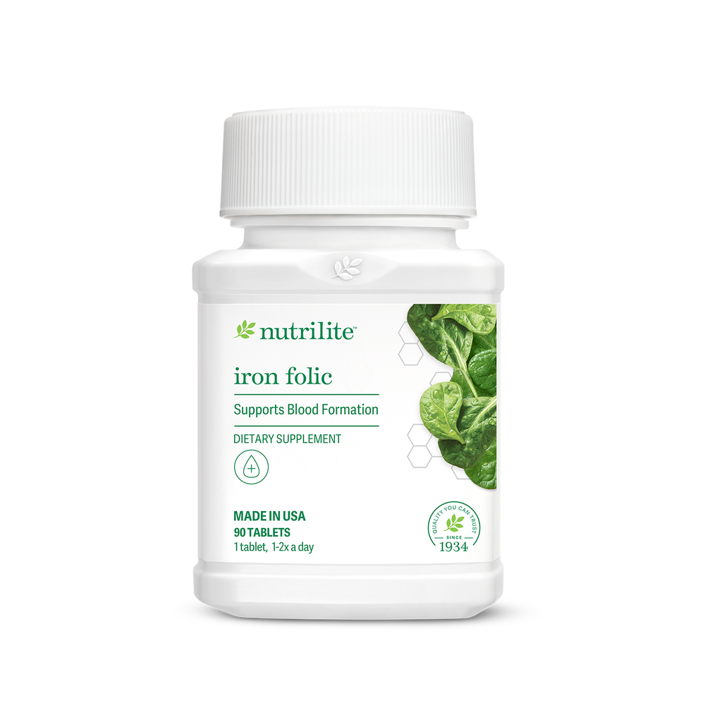 Thực phẩm bảo vệ sức khỏe nutrilite™ iron folic