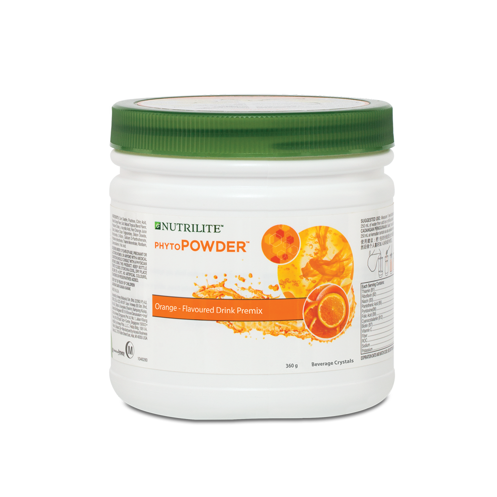 TPBS Nutrilite Phytopowder Electrolyte vị cam ( Hộp nhựa)
