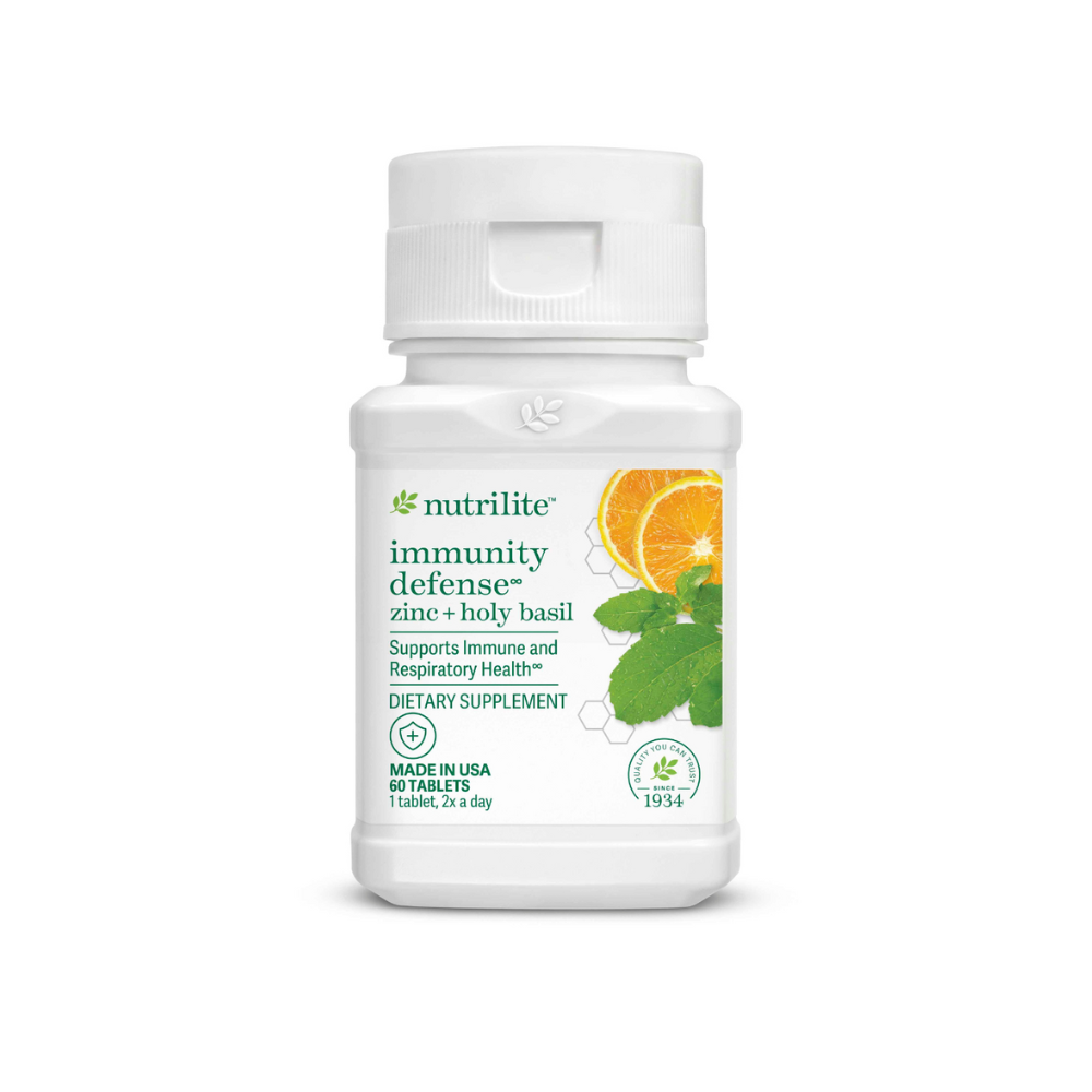 Thực phẩm bảo vệ sức khỏe Nutrilite Immunity Defense ZinC + Holy Basil
