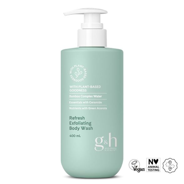Sữa tắm tươi mới tẩy tế bào chết G&H GOODNESS & HEALTH REFRESH EXFOLIATING BODY WASH